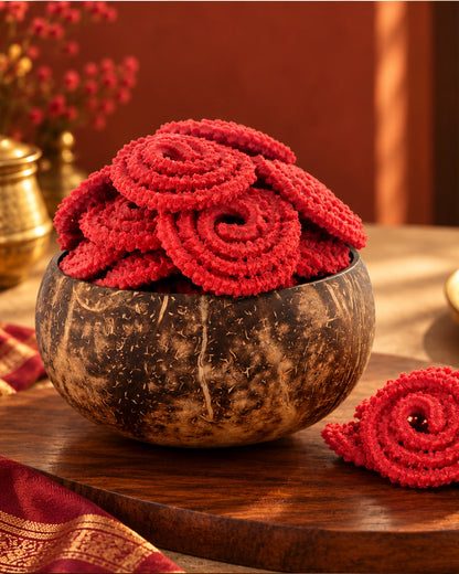 Beetroot Murukku